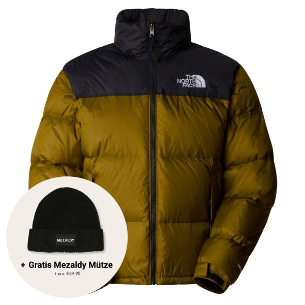 the north face 1996 retro nuptse jas 1 donker groen