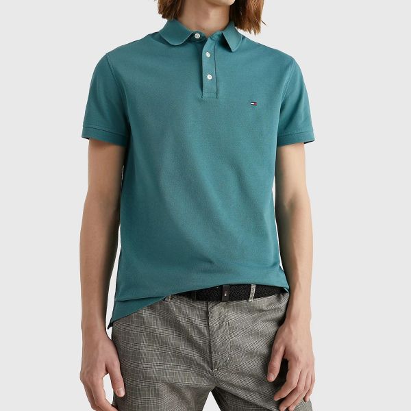 Tommy Hilfiger Polo Donker Groen