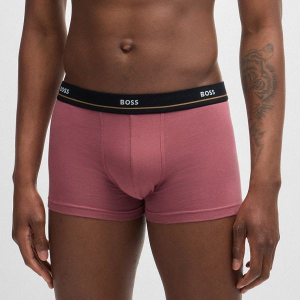 Boss Trunk Boxer 5-Pack Navy/Beige/Zwart/Wit/Rood
