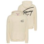 Tommy Jeans Regular Entry Graphic Hoodie Off White