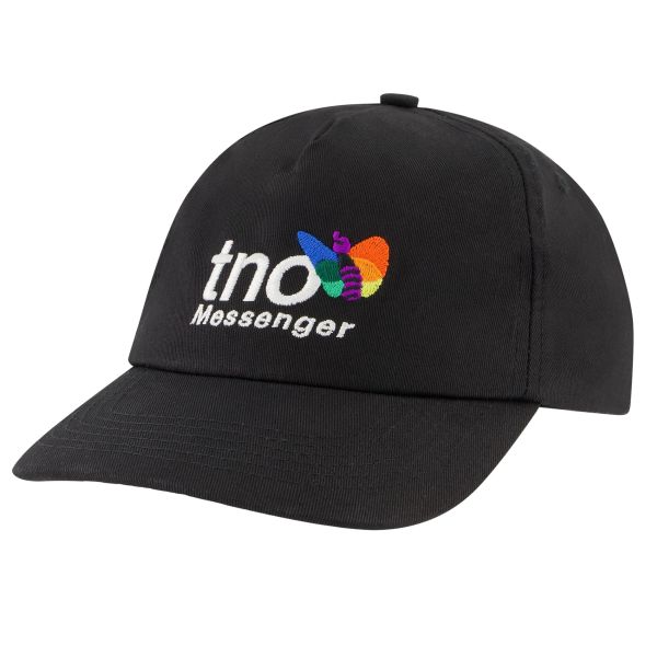 The New Originals Messenger Cap Zwart