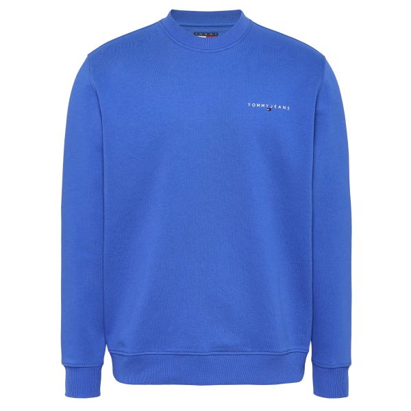 Tommy Jeans Regular Linear Sweater Blauw