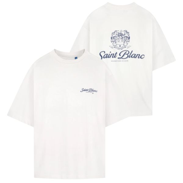 Saint Blanc International T-shirt Wit