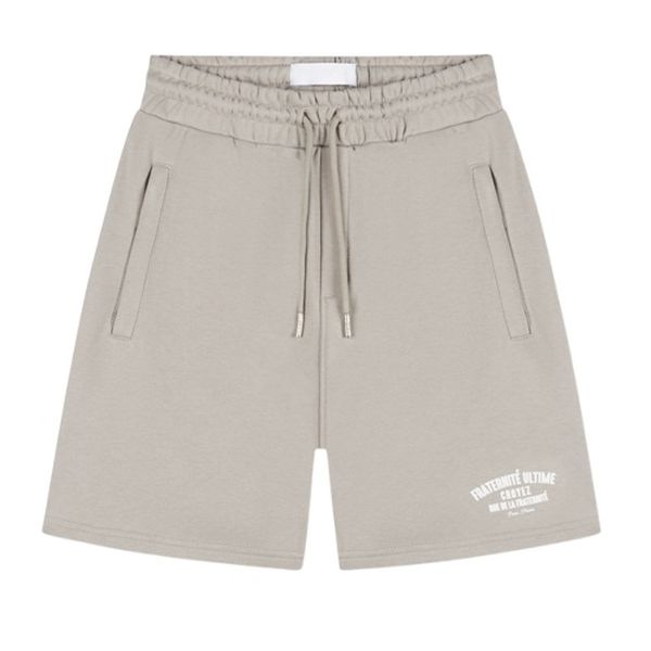Croyez Fraternité Korte Broek Grijs