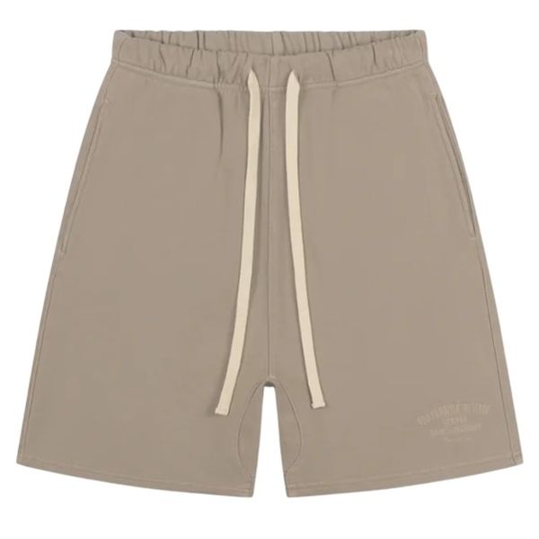 Croyez Garment Dye Fraternité Korte Broek Beige
